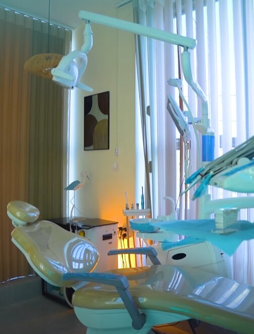 A dental treatment room at Lamazi