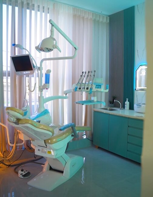A dental treatment room at Lamazi